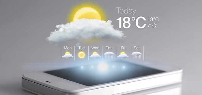 WeatherPro app