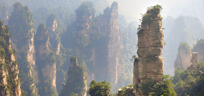 Escenario de película Avatar en China