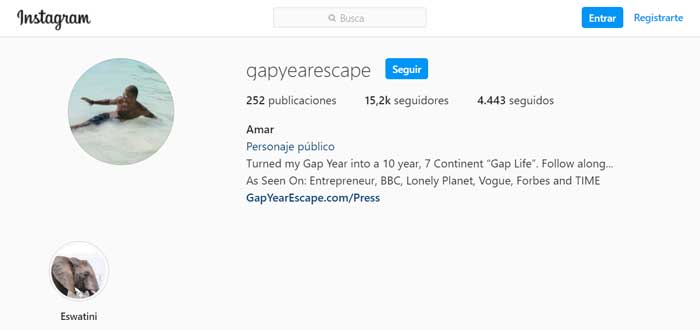 Gap Year Escape