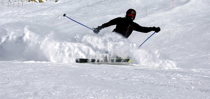esqui deporte de nieve