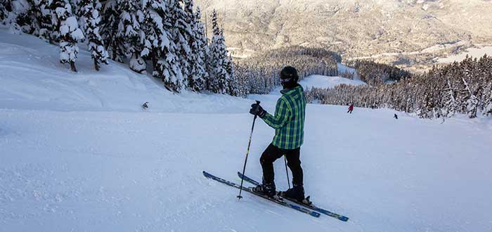 Lugares para esquiar en Canadá