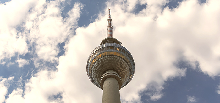 Torre de televisión berlín alemania