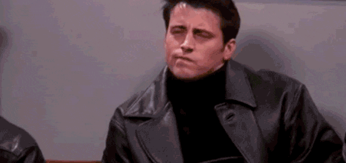 Joey, de la serie Friends, en una audición.